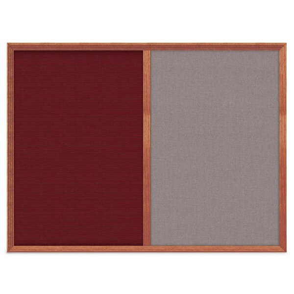 Slim Style Indoor Enclosed Corkboard, 12